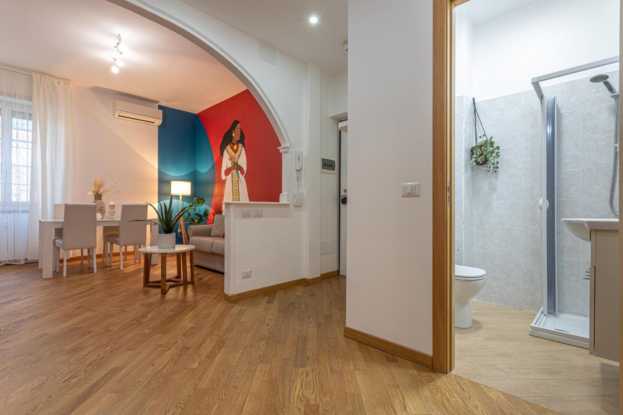 Апартаменты Casa Abeba A Torre Maura Рим Экстерьер фото